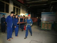 動(dòng)力公司、面一車間分別舉行防泄漏演練