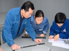 公司舉辦色差、色棋測試